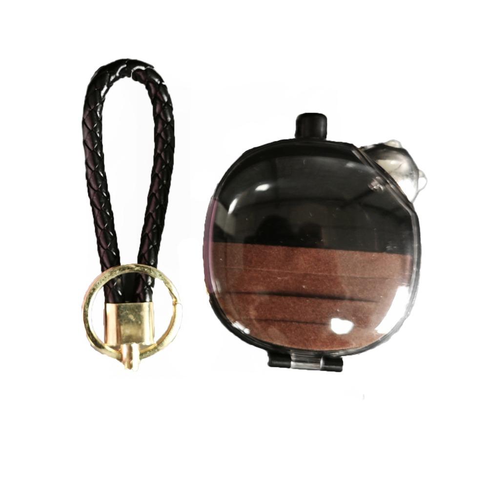 

Мини Портативный Дорожный Органайзер для Хранения Безделушек, Футляр для Хранения, Брелок, Коробка для Хранения Ювелирных Изделий для Дома чёрный