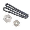 420 18T Front Engine Sprocket 420 60 Links Chain 14T Rear Sprocket Kit For DIY Scooter ATV Bike Motorcycle Bicycle