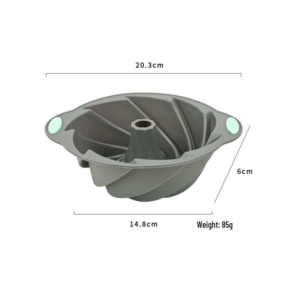 Silicone Basque Cheesecake and Donut Mold - High-Temperature Resistant Baking Tool