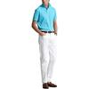 Polo Ralph Lauren Solid Color Pony Embroidered Slim Fit Short Sleeve Polo Shirt Men tops Blue 710675974-064