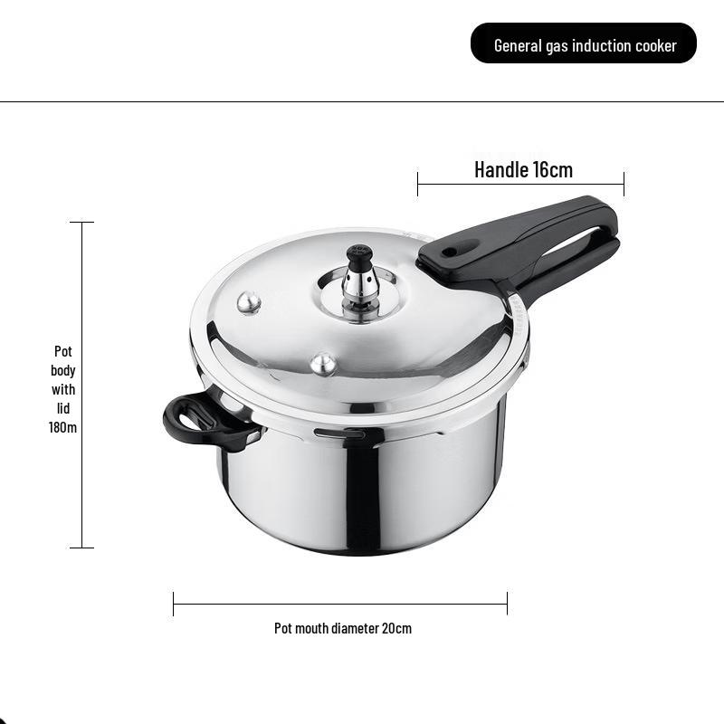 OLOEY Aluminum Alloy Pressure Cooker
