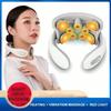 EMS Electric Cervical Spine Massager 6 Models 9 Gears Neck Shoulder Massage Vertebra Relax Automatic Heating