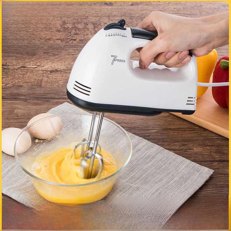 Electric Handheld Egg Beater: Automatic Household Mixer for Baking & Whipped Cream