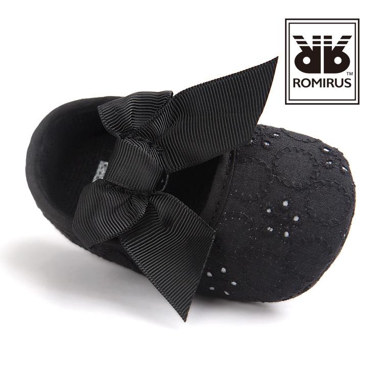 MYGGPP Gestickte rosa weiße große rote Prinzessinnenschuhe Babyschuhe weiche Unterseite Kleinkindschuhe Prinzessinnenschuhe