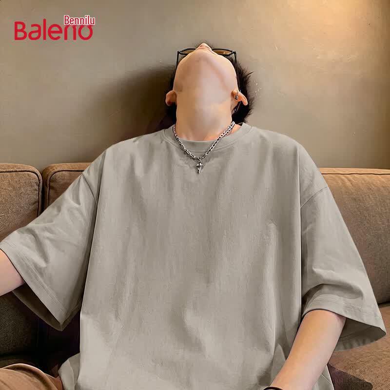Baleno Men's Pure Cotton Loose Fit T-Shirt