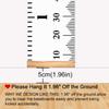 Kids Thicken Canvas Hanging Height Measuring Ruler for Kindergarten Room Decor 7.9 x 79in