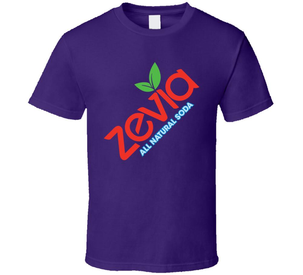 Zevia All Natural Soda Drinking T Shirt Mens Womens Tees Top 3XL