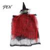 Scary Party Hanging Decor Spooky Witch Halloween Decoration, Ghost Ornament Scene Layout Supplies for Haunted House, Indoor Outdoor Tree Yard
