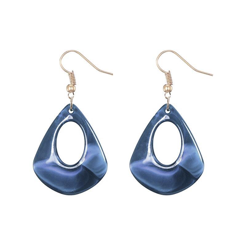 LOVBEAFAS Drop Dangle Acrylic Earrings for women kolczyki Fashion Simple Korean Geometric Hanging Bohemian Earring Jewerly