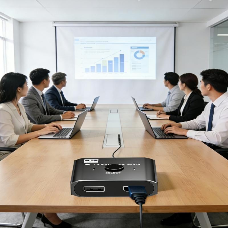 Quick 8K30Hz Video Switcher Supports Bidirectional Operation And Intelligent Selection For Various Screens