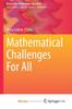 The Mathematical Challenges For All Book