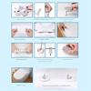 Toilet Seat Hinge Fixings Replacement Top Fix Nuts Screws Toilet Cover Seat Hinge Connector Fixing Bolts Enduring