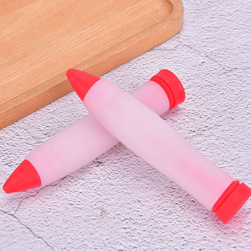 Penna Scrittura Cibo in Silicone Strumenti Decorazione Cioccolato Stampo Torta Tazza Crema, Ugelli Pasticceria per Glassa Biscotti