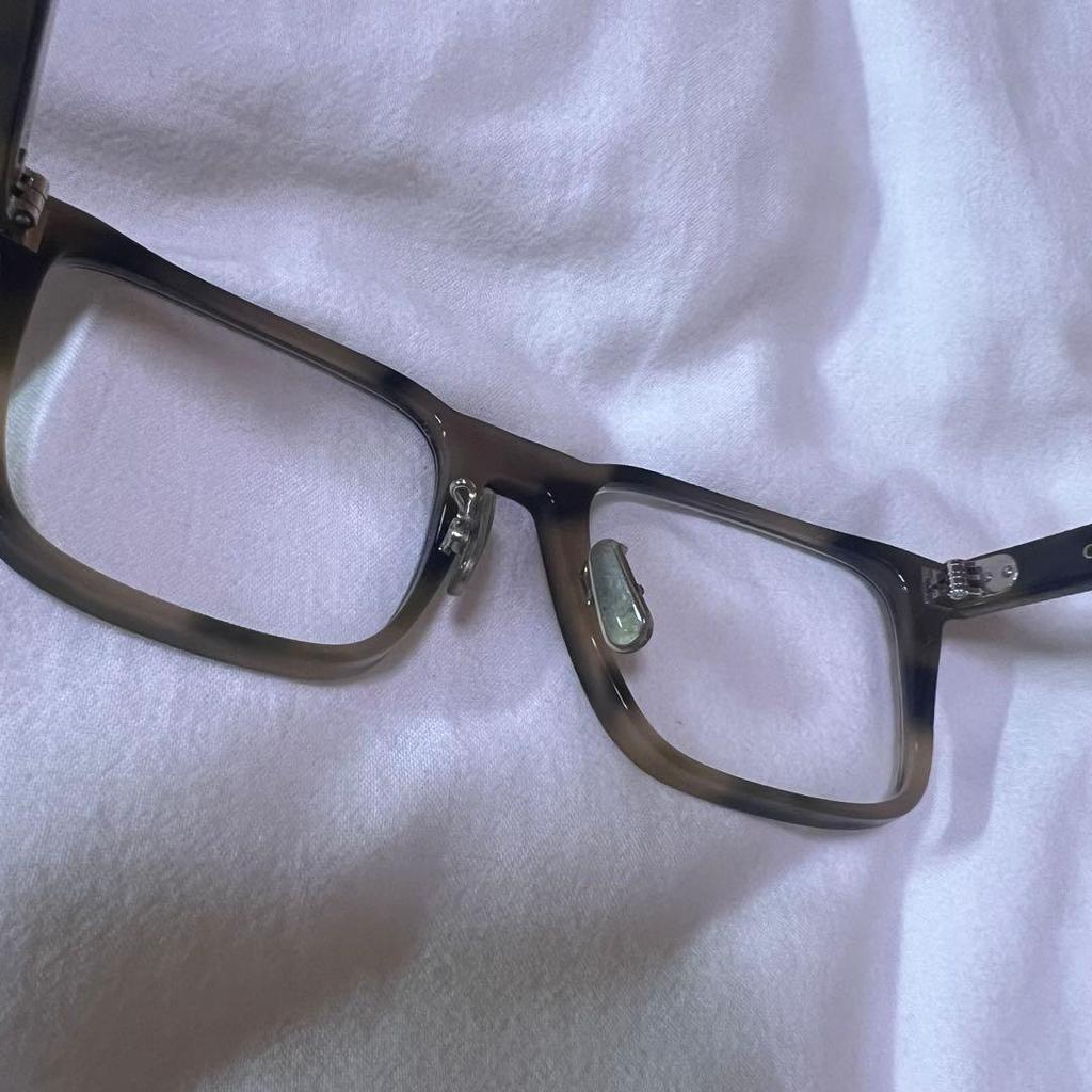 Used CELINE Date glasses Glasses Tortoiseshell Prescription Replaced Price reduced