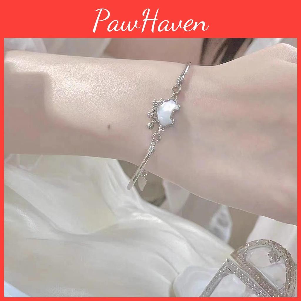 Lock Bracelet Modern For Women Geometric Design Personalized National Jewelry Style