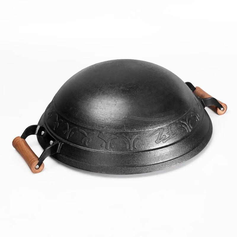 Hakka-Flavor Traditional Double-Ear Cast Iron Wok