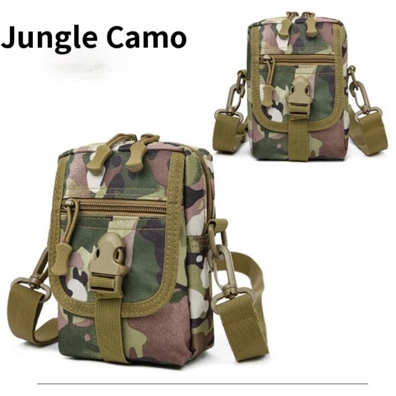 Waterproof Tactical Molle Waist Pack Hiking Travel Sling Backpack Shoulder Hunting Bag