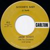 7inch Record JACK SCOTT - Goodbye Baby / Save My Soul 493 Carlton 1958 US Rock Used