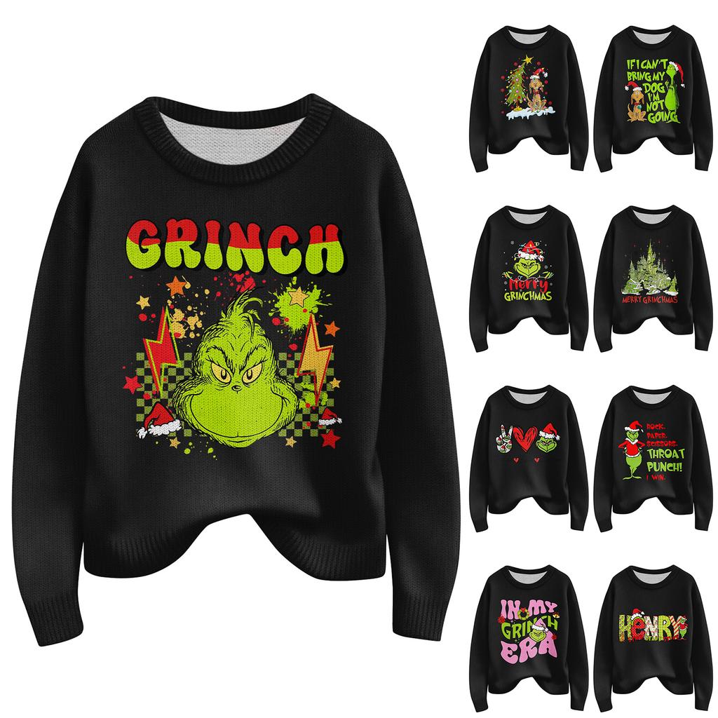 Women's Fashion Casual Long Sleeve Neck Sweater Pullover Top