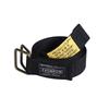 Young men's artificial pants, no punching canvas belt, trendy jeans,  men's Korean fashion version, versatile belt, women