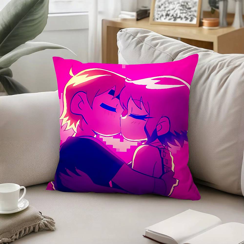 Funny Scott Pilgrim Vs The World Pillow Case Pattern Printed Pillowcase For Living Room Sofa Cushion Cover Bedroom Decor