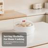 Microwave Steamer Dishwasher-Safe Cookware Lightweight for Kitchen