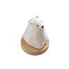 Polar Bear Ceramic Night Light: Cute Eye-Friendly Decor for Living Room & Bedroom