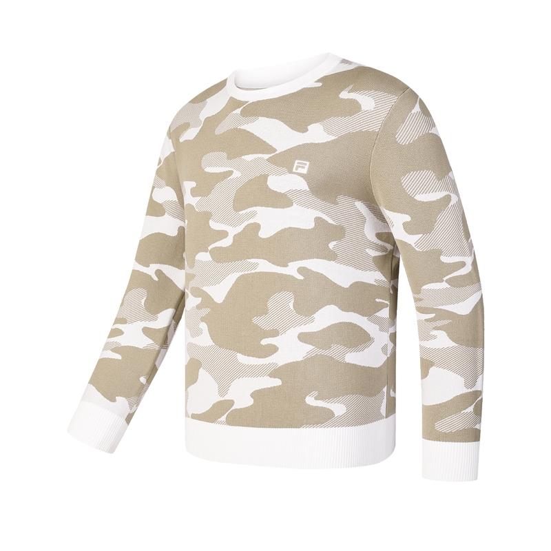 

New FILA Knitwear Men s Jade White A11M445404FWT 185/104A/XXL
