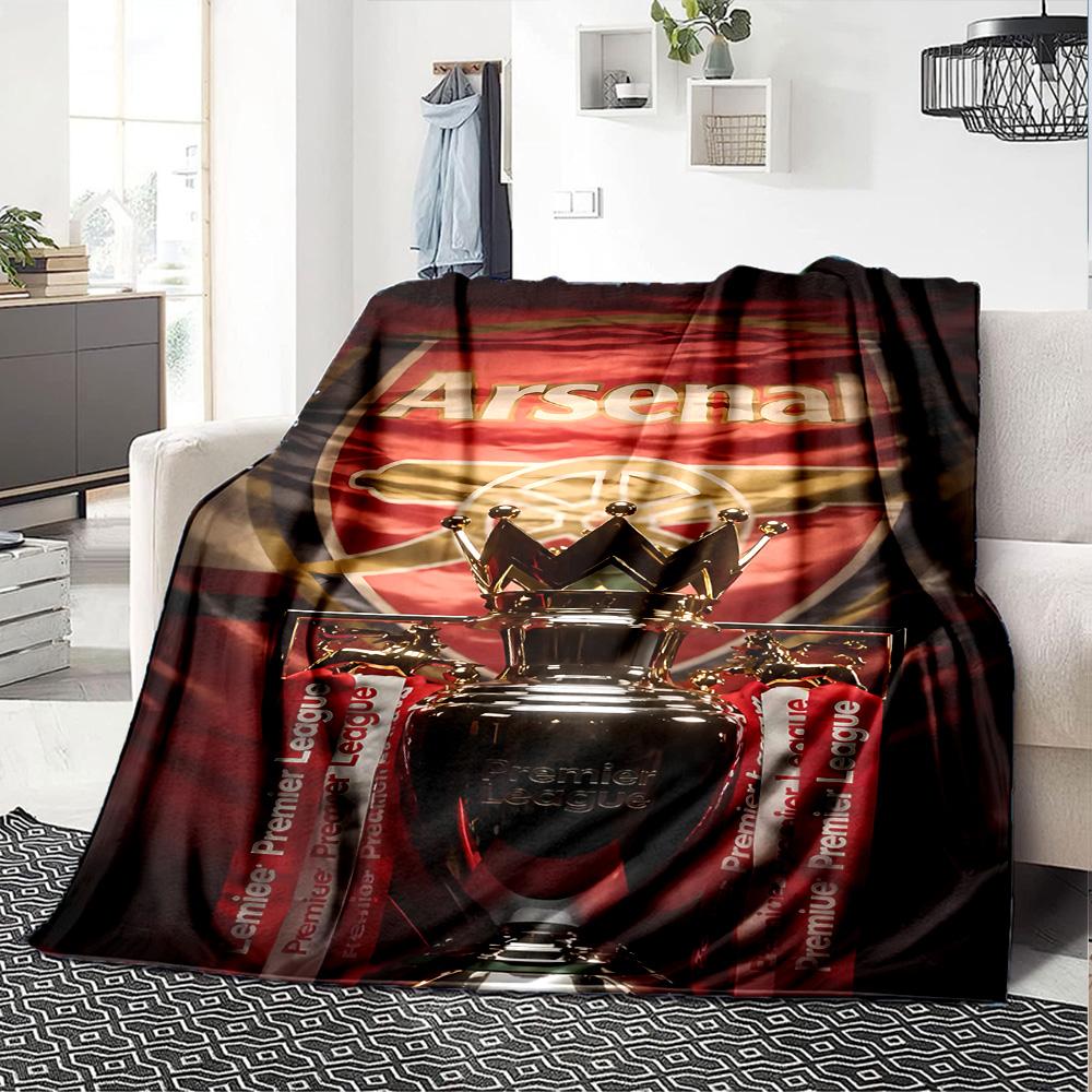 Arsenal Blanket Soft & Cozy Perfect for Office Sofa Office Chair for All Seasons Digital Print Ideal Gift For Birthday Valentine'S Day