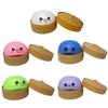 Cartoon Expression Bubble Dumpling Toy Stress Relief Steamed Bun Squeeze Fidget Toy Hand Relaxation Decompression Tool
