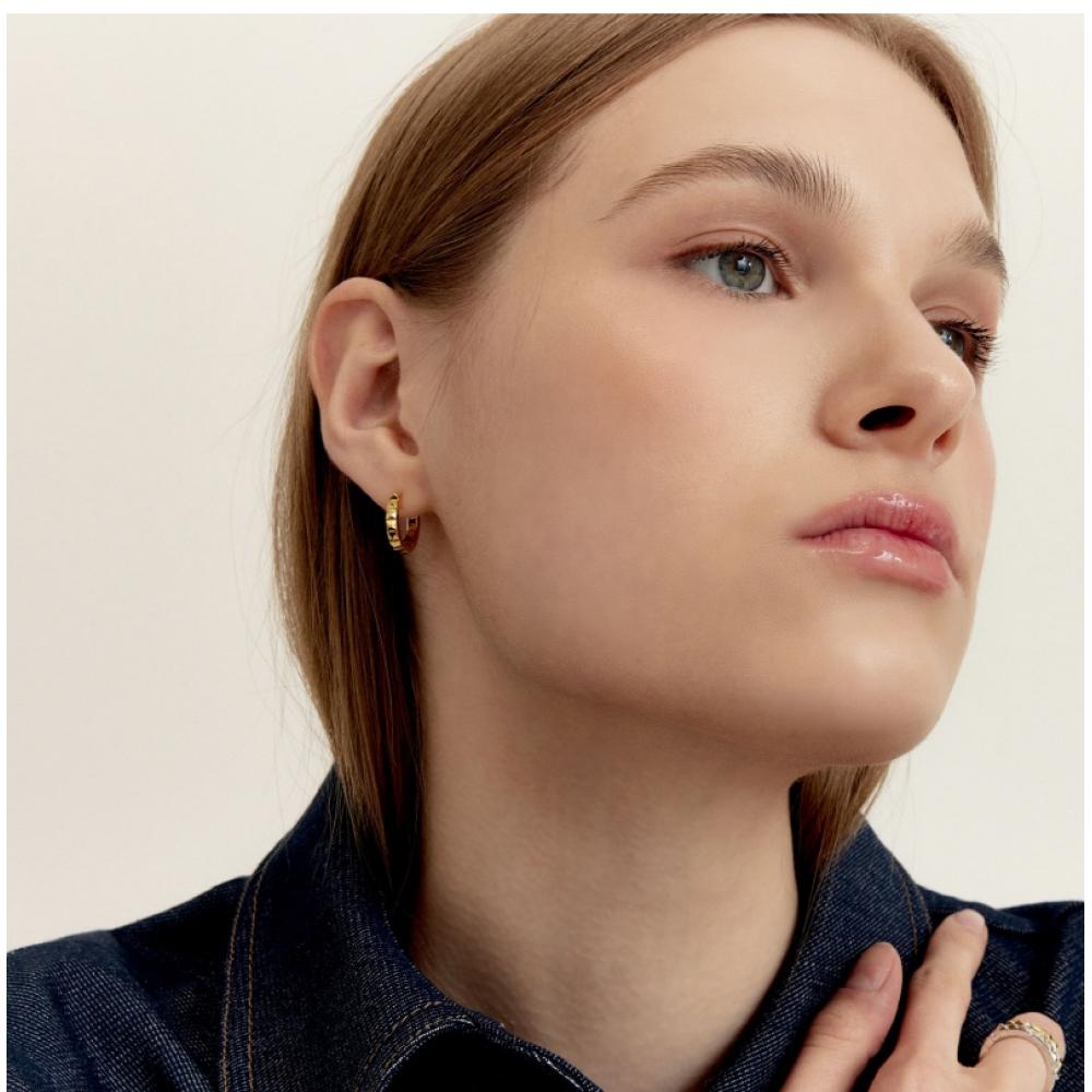 Miss Green Claire Ambition Hoop Earrings