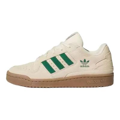 Forum Low CL Warm Vanilla Verde Scuro Unisex Sneakers Crema Avorio JR3173