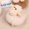 Soft Fluffy Sheep Plush Pendant Adorable Look Gentle Touch Great Bag Decor Gift For Kids And Friends