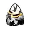 Borsa per il pranzo per bambini Anime One Piece King dei Pirati per studenti delle scuole elementari e medie Borsa da picnic con impacco di ghiaccio Borsa termica portatile per bento