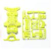 Tamiya Mini 4WD Special Edition Super XX Fluorescent Color Chassis Set 95479 Orange/Yellow