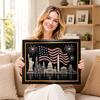 Independence Day DIY Painting Kit, 4th of Set for Adults Kids, Patriotic , Fun Holiday Activity, Home Wall Decor