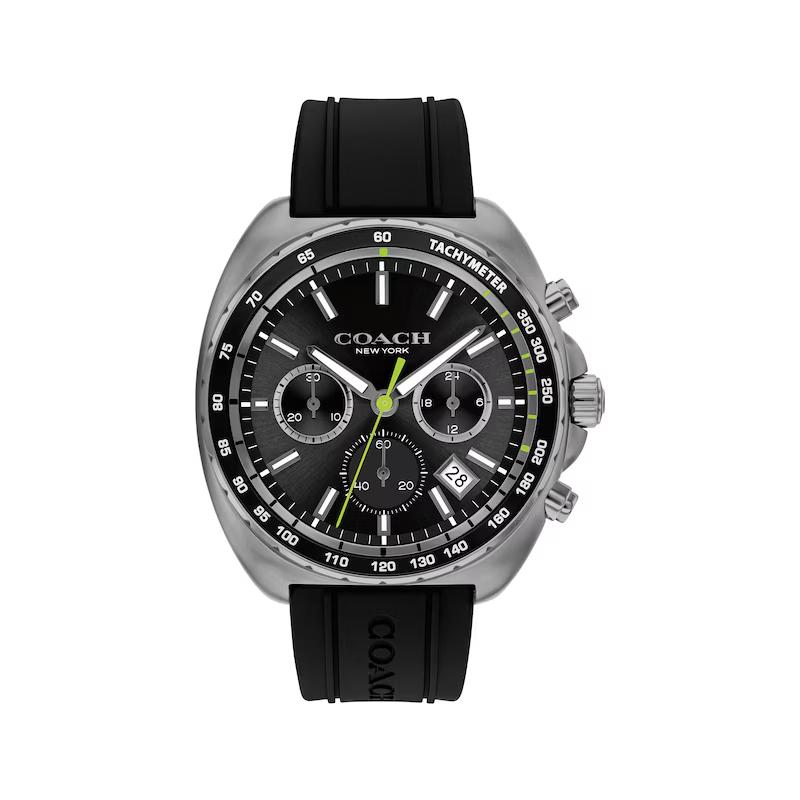 Мужские часы COACH Charter Chronograph 14602709 чёрный