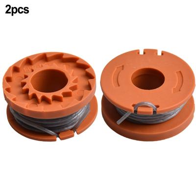 2 Pcs Spool & Line For POWERBASE N0F-GT-300/20-E For Strimmer Trimmer