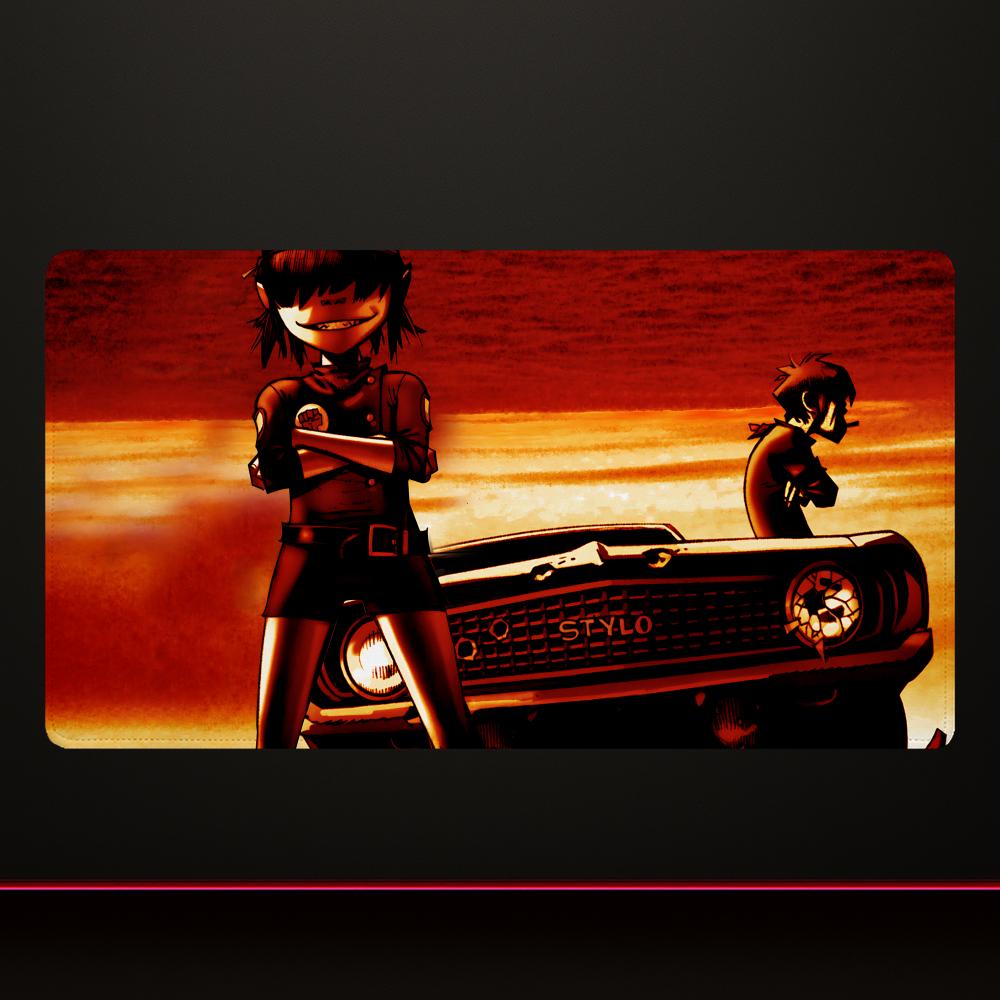 Gorillaz Mouse Pad Mousepad Gamer Speed Keyboard Office Nonslip Desk Pad120x60cm Pc Extended Carpet