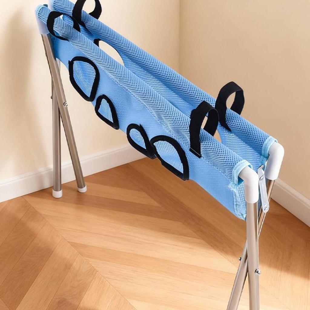 Bathing Restraint Stand Foldable Quick Draining Grooming Station for Pet Owners