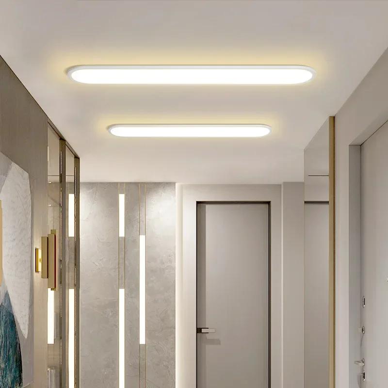 Modern Led Ultra-thin Ceiling Light For Long Corridor Living Room Aisle  Bedroom Cloakroom Ceiling Lamp Indoor Lighting Fixtures
