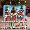 Holiday Party Favors 2026 Christmas Gnome Advent Calendar, 24 Day Countdown Box Set with Faceless Themed Desktop Ornaments Plush Dolls, Xmas for Tree