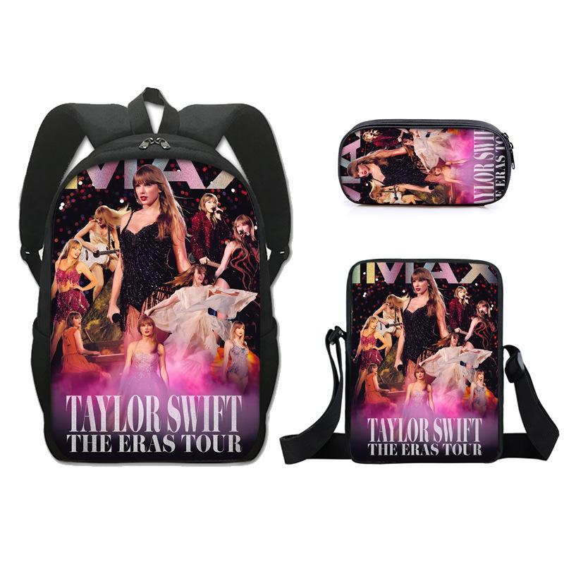 Taylor Swift Taylor Swift Zaino Scolastico Zaino per Bambini Piccola Borsa a Tracolla Astuccio Zaino
