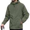 Men's Hooded Workwear Jacket - Versatile Casual Waterproof Windproof Outdoor Leisure Jacket