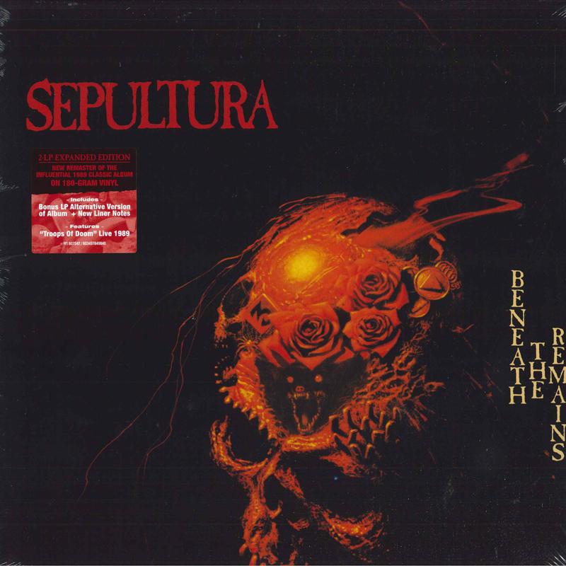 

LP Record SEPULTURA - Beneath The Remains R1607342 Roadracer Recor 2020 USA, Canad Rock