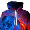 3D Print Hoodie Men Hooded Sweatshirt with Drawstring Casual Loose Thickened Pullover Sweatshirt for Spring Autumn Winter Daily Wear Sports Street