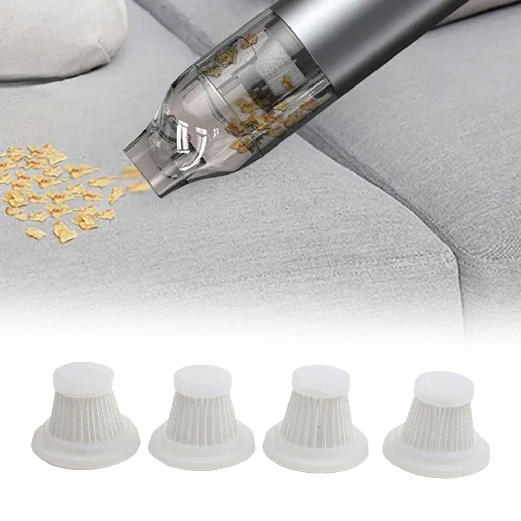 10Pcs For V01 Filters Car Vacuum Cleaner Filter Portabe Cordless Microfilter Accessories For Home Appliance Parts 51*38mm