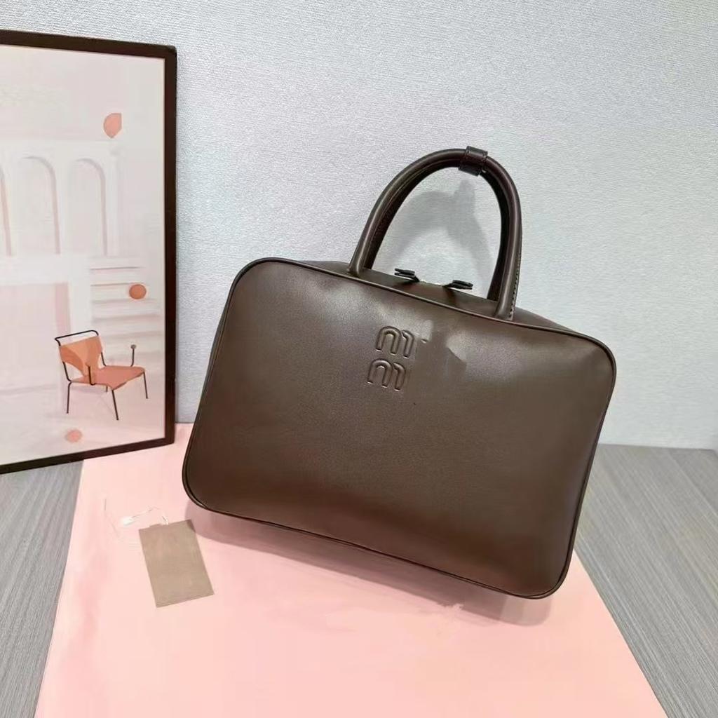 Bolsa de Mão Grande Capacidade Estilo Novo Três Gerações Fibra de Bambu Bolsa de Ombro Única para Lazer