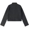 Retro Oversized Jacket Stand Collar Zip Up Coat Unisex Streetwear Casual Outerwear Men Women