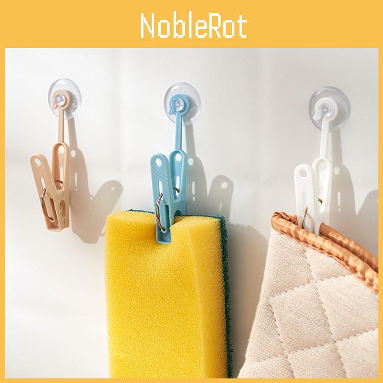 Plastic Suction Mount Clips For Kitchen And Office Storage Small Organizer Item